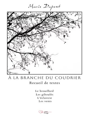 cover image of À la branche du coudrier